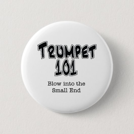 Trumpet 101 ronde button 5,7 cm (Voorkant)