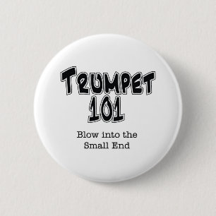 Trumpet 101 ronde button 5,7 cm