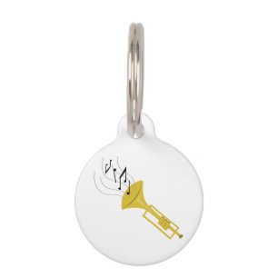 Trumpet afspelen huisdierpenning