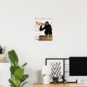Trumpet afspelen poster (Thuiskantoor)