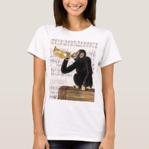 Trumpet afspelen t-shirt