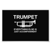 Trumpet... alles anders is gewoon een compacte foto afdruk (Voorkant)