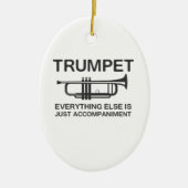 Trumpet... alles anders is gewoon een compacte keramisch ornament (Voorkant)