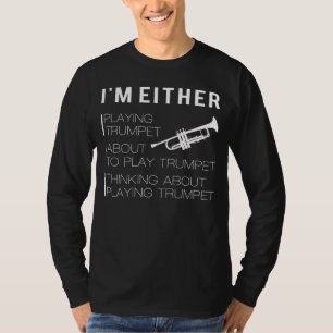 Trumpet Blasts and Laughs: Grappig Trumpet T-shirt