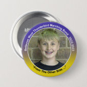 Trumpet Brett 9 Ronde Button 7,6 Cm (Voorkant /achterkant)