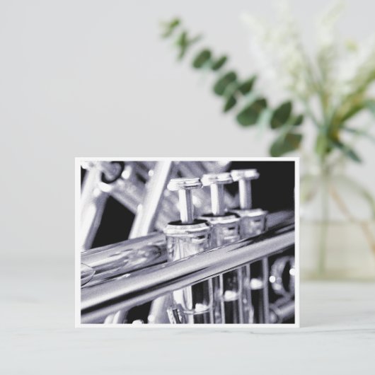 Trumpet Briefkaart (Staand voorkant)