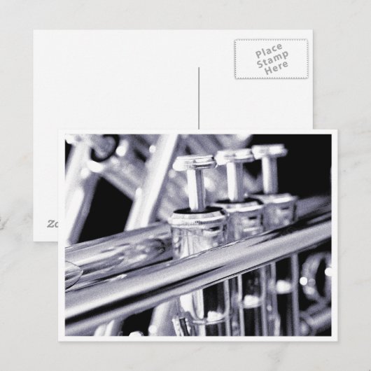 Trumpet Briefkaart (Voorkant / Achterkant)