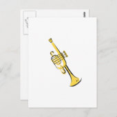 Trumpet Briefkaart (Voorkant / Achterkant)