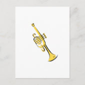 Trumpet Briefkaart (Voorkant)