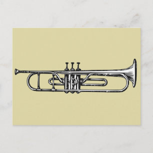 Trumpet Briefkaart