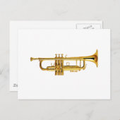 Trumpet Briefkaart (Voorkant / Achterkant)