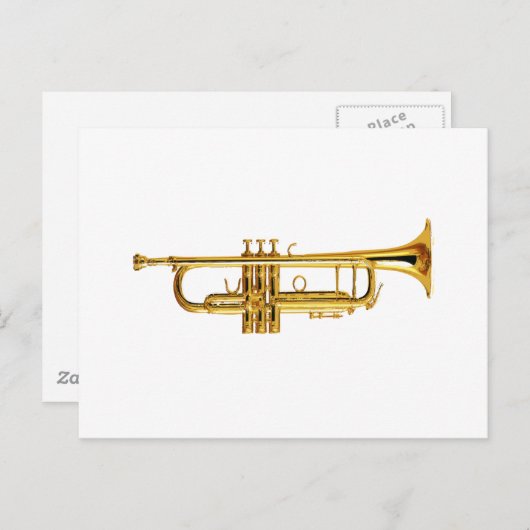 Trumpet Briefkaart (Voorkant / Achterkant)