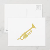 Trumpet Briefkaart (Voorkant / Achterkant)