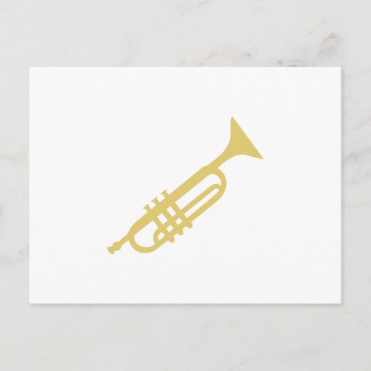 Trumpet Briefkaart (Voorkant)