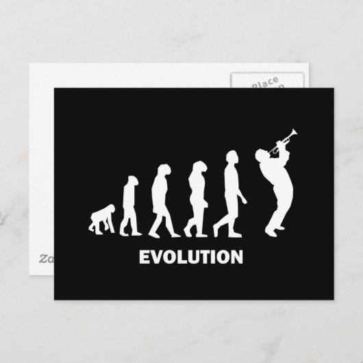 Trumpet Briefkaart (Voorkant / Achterkant)