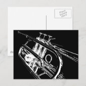 Trumpet Briefkaart (Voorkant / Achterkant)