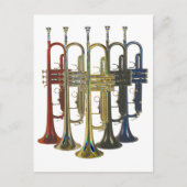 Trumpet Briefkaart (Voorkant)