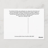 Trumpet Briefkaart (Achterkant)