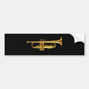Trumpet Bumpersticker