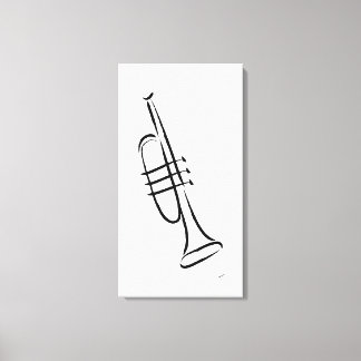 Trumpet Canvas Afdruk