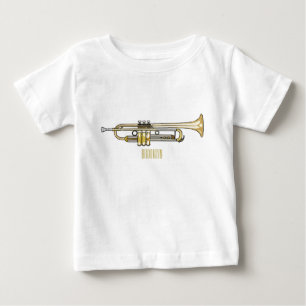 Trumpet cartoon illustratie