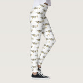 Trumpet cartoon illustratie leggings (Rechts)