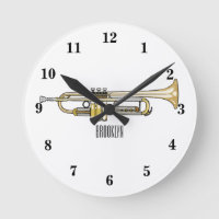 Trumpet cartoon illustratie