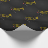 Trumpet-cartoon papier (Hoek)