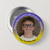 Trumpet Casey 10 Ronde Button 7,6 Cm (Voorkant /achterkant)