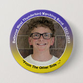 Trumpet Casey 10 Ronde Button 7,6 Cm (Voorkant)