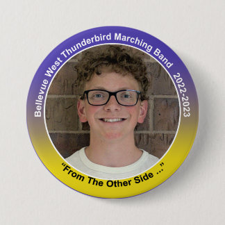 Trumpet Casey 10 Ronde Button 7,6 Cm