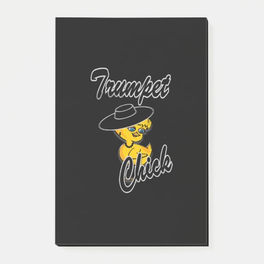 Trumpet Chick #4 Post-it® Notes (Voorkant)