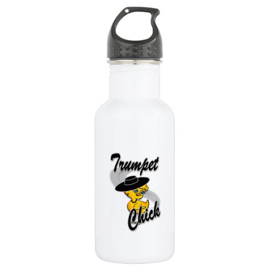 Trumpet Chick #4 Waterfles (Voorkant)
