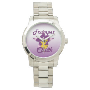 Trumpet Chick #9 Horloge