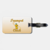 Trumpet Chick Bagagelabel (Achterkant horizontaal)