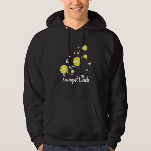 Trumpet Chick Hoodie (Voorkant)