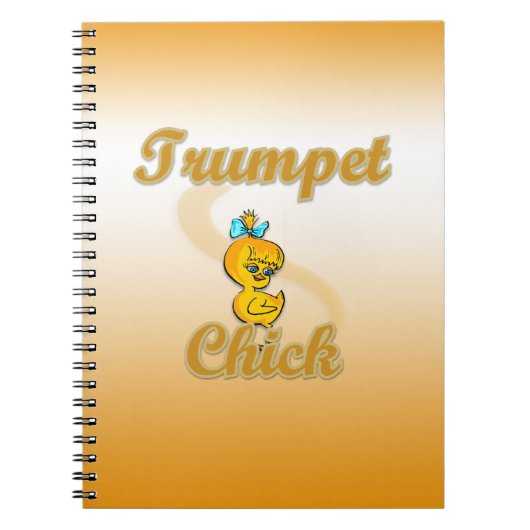 Trumpet Chick Notitieboek (Voorkant)