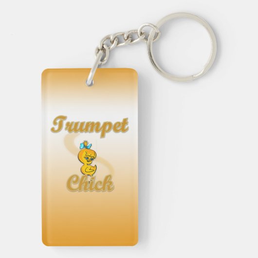 Trumpet Chick Sleutelhanger (achterkant)