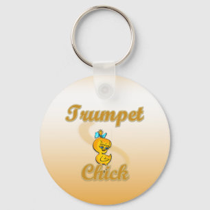 Trumpet Chick Sleutelhanger