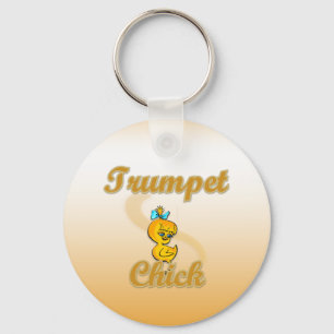 Trumpet Chick Sleutelhanger