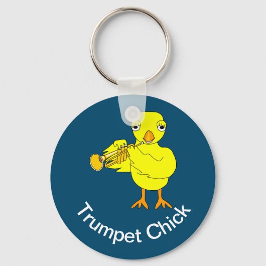 Trumpet Chick Sleutelhanger (Voorkant)