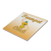 Trumpet Chick Tegeltje (Zijkant)