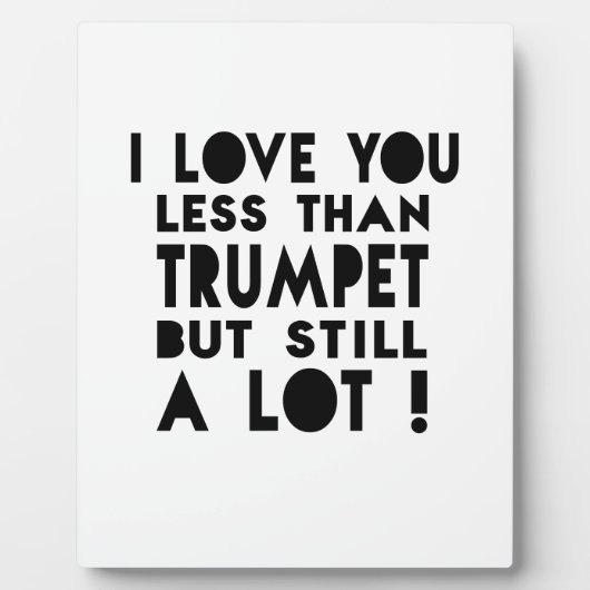 Trumpet Design Fotoplaat (Voorkant)