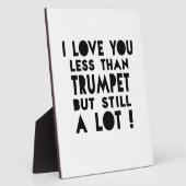 Trumpet Design Fotoplaat (Zijkant)
