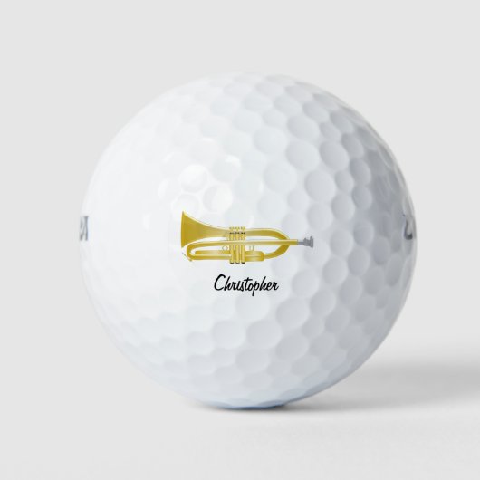 Trumpet Design Golfballen (Voorkant)
