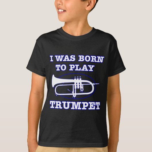 Trumpet-Design T-shirt (Voorkant)