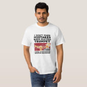 Trumpet - Een Trumpet afspelen T-shirt (Voorkant volledig)