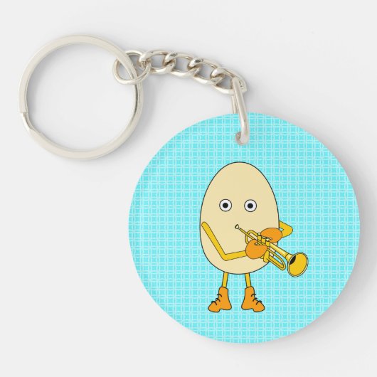 Trumpet Egghead Sleutelhanger (Voorkant)