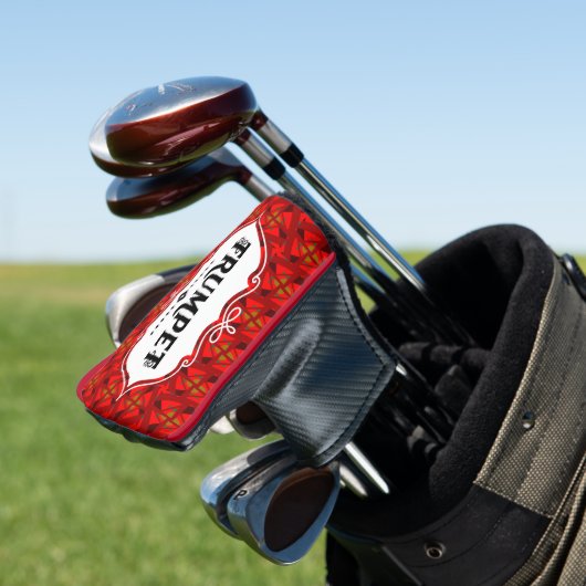 Trumpet Emblem Golfheadcover (Insitu)