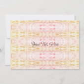 Trumpet en Muzieknoten Kaart (Achterkant)